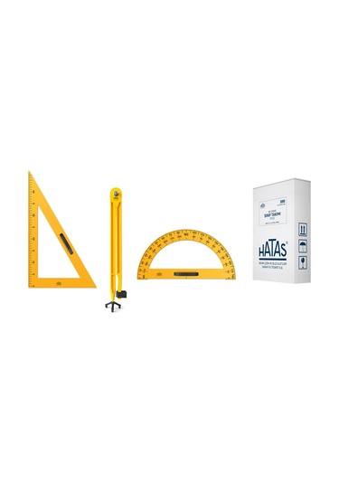 Hatas 01540 Sınıf Seti 3'lü Takım Sarı