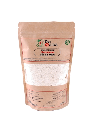 Taşdeğirmen Atatohum Siyez Unu 1 KG (Aç-Kapa Ambalaj)