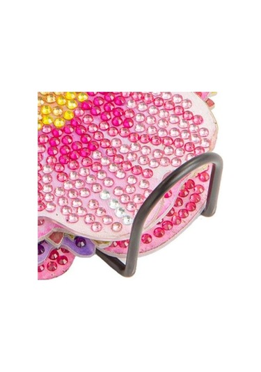 Dayanıklı Elmas Boyama Bardak Altlığı Kullanımı Kolay İnce İşçilik Dekoratif Diğer