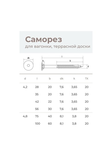 Schafer+peters Gmbh Paslanmaz Çelikten Ahşap Vidaları 4,2x42 Mm, 250 Adet. 156765917 Diğer