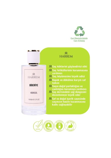Harrem Biberiye Hidrosolü Saç Toniği 110 ML