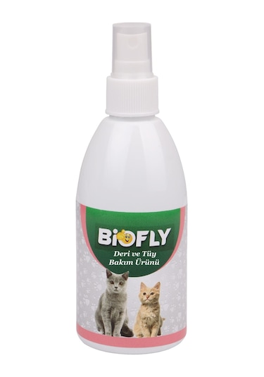 Biofly Kedi Deri ve Tüy Bakım Bit Pire Spreyi 250 ML