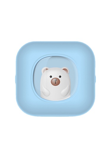 X7 Solunum Işığı Mini Taşınabilir Yazıcı Kablosuz Termal Fotoğraf Cep Yazıcısı, Standart Sürüm - Mavi