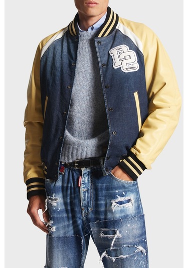 Dsquared2 Erkek Ceket S74am1451 S30664 470 Lacivert Lacivert