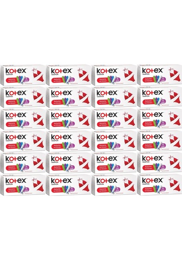 Kotex Tampon Normal 384 Lü Set 24pk 16