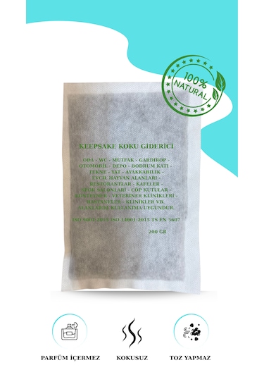 Keepsake Koku Giderici Kötü Koku Önleyici Aktif Karbon 200 G