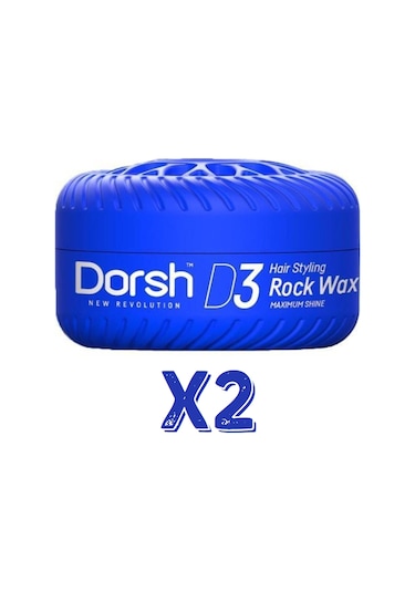 Dorsh Saç Şekillendirici Wax Rock Wax D3 150 Ml 2 Adet