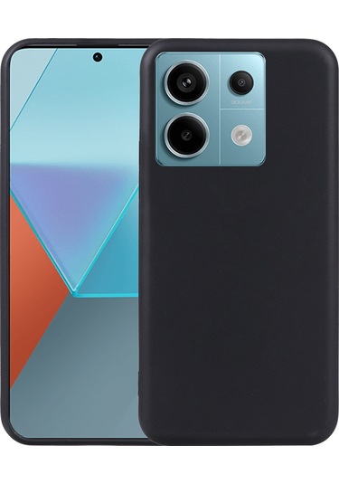 Xiaomi Redmi Note 13 Pro 4g / Poco M6 Pro 4g Tpu Telefon Kılıfı İçin Siyah