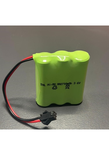 Tnl Ni-mh Aa 2700 Mah 3.6v Siyah Soketli Oyuncak Araba Pili
