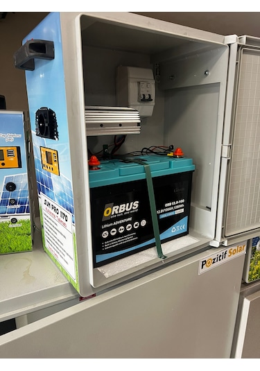 Sunpro1185 Taşınabilir Güç İstasyonu 100 Ah Lityum Akü Şebekeden