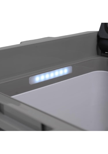 Tecnopoint Çift Kapaklı 30 Litre Taşınabilir Araç Buzdolabı 12v/24v/220v Uyumlu