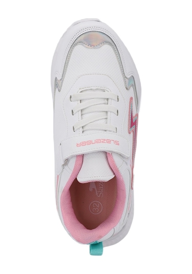 Slazenger KAORU KTN Çocuk Cırt Cırtlı Pembe Günlük Spor Ayakkabısı