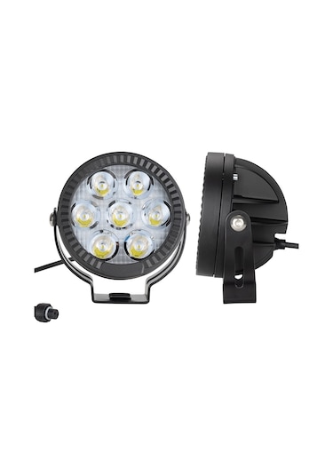 Motosiklet Led Sis Farı Yüksek Performans Metal Gövde D7 Led Enduro Gs Serileri Uyumlu 2 Adet Set