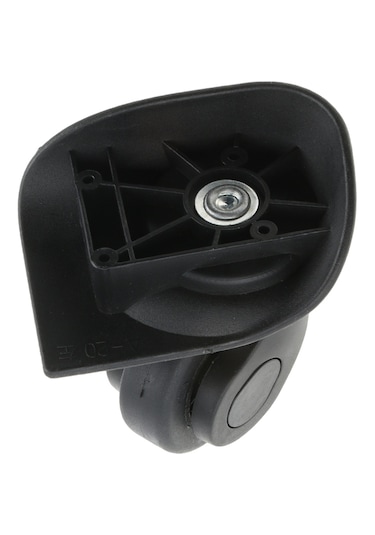 Suntek 1 Çift A20 Dilsiz Döner Tekerlekler Bavul Seyahat Için Siyah