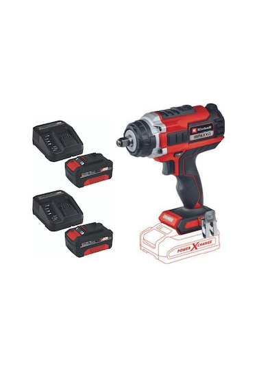 Einhell Impaxxo 4510070 Akülü Somun Sökme Makinesi + 4.0 Ah Akü 2 Adet