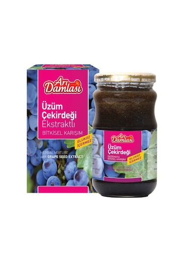 Arı Damlası Üzüm Çekirdeği Extratlı Bitkisel Karışım 230 G