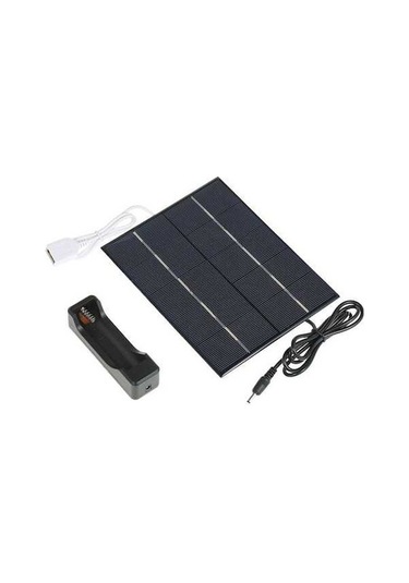 Diğer Ve Usb Taşınabilir Şarjı Şarj Pil Paneli İçin Güneş 3.5w 18650 - Fi
