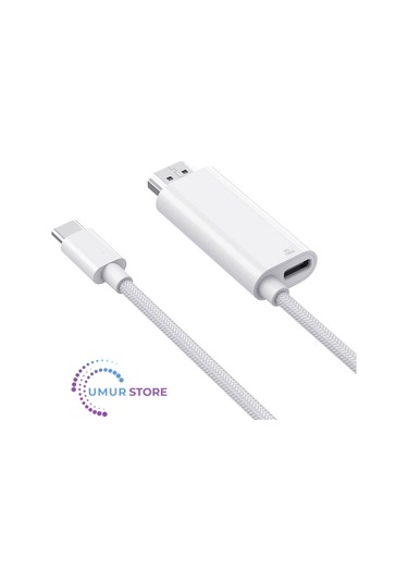 Type-c To Hdmı 4k 60hz Kablo Wiwu Wı-ps001 Pd Şarj Ve Projeksiyon Kablosu 1.8m