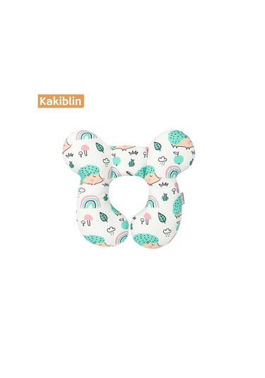 Koruyucu Seyahat Araba Koltuğu Baş Ve Boyun Yastık Yumuşak Boyun No.28 Ekru