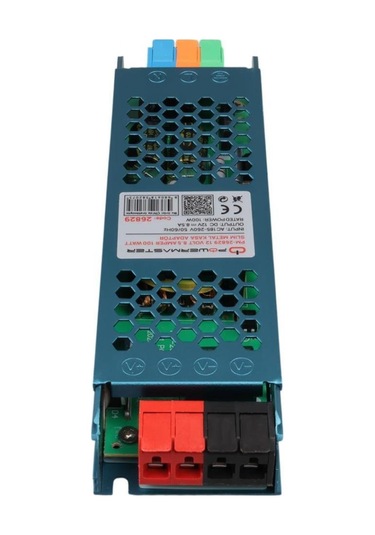 Powermaster Pm-26829 12volt 8.5amper 100watt Slim Metal Kasa Adaptör 180x50x23mm