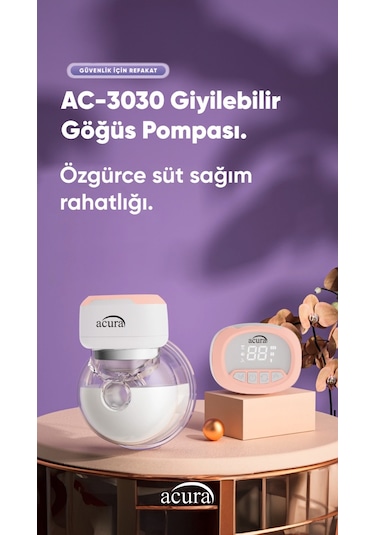Acura Ac-3030 Giyilebilir Göğüs Pompası