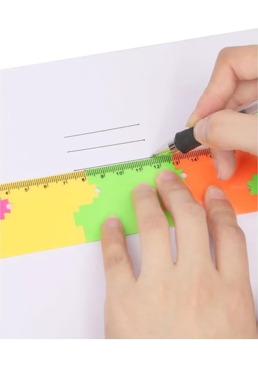 Kari Cetvel - Yapboz 451905324 Pembe