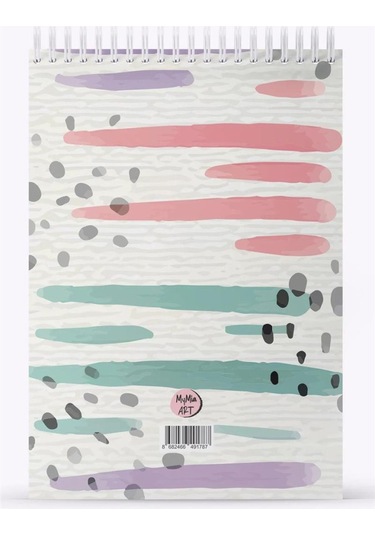 My Mia Art Special Notes 12x17 Çizgisiz Defter Çok Renkli