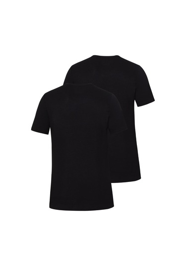 Blackspade Erkek Tshirt 2li Paket Tender Cotton 9675 - Siyah