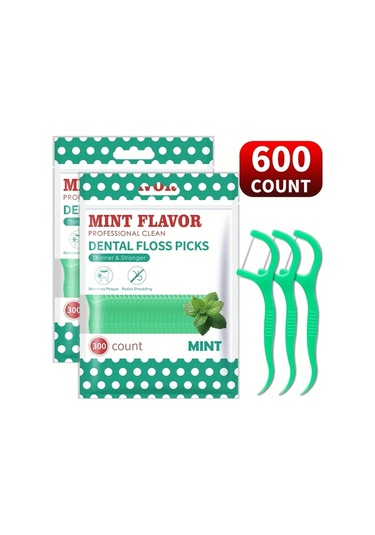 Willowhaven 300 Adet Rımı Smıle Nano Diş İpi Ve Ara Yüz Fırçası - İnce & Güçlü Nane Aromalı Temizlik