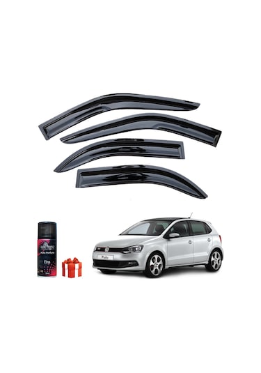 Vw Polo Mügen Cam Rüzgarlığı Hb 2010-2017 Arası 4 Lü Takım+koku