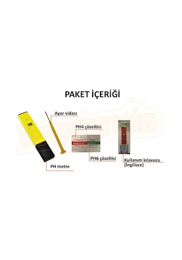 Ph Metre Dijital Ph Ölçer 0-14 Ph