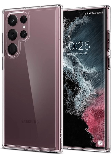 Logis Samsung Galaxy S23 Ultra İle Uyumlu Şeffaf Kılıf Şeffaf