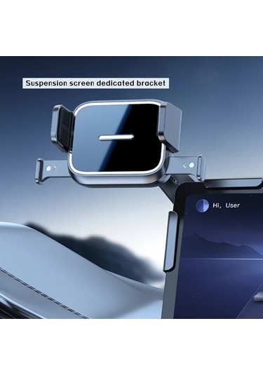 Honeybeeshop Ayna A33 Tesla Model Y Ve Model 3 İçin Yatay Dikey Ayarlanabilir Telefon Tutucu Abs Malzeme Kullanımı Kolay Kontrol Ekranı Uyumlu