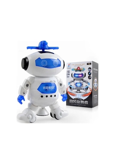 Dans Eden Robot Pervaneli Sesli Işıklı 20 Cm