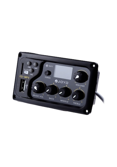 Joyo Eqmp3v2 Preamp Tuner Eq Saz için Eşikaltı Manyetik