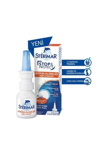 Sterimar Stop & Protect Burun Spreyi 20 Ml - Diğer