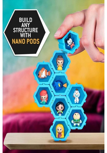Disney Pixar Nano Pods Sürpriz Figür Paketi S1 Koleksiyonluk Lisanslı Oyuncak Diğer