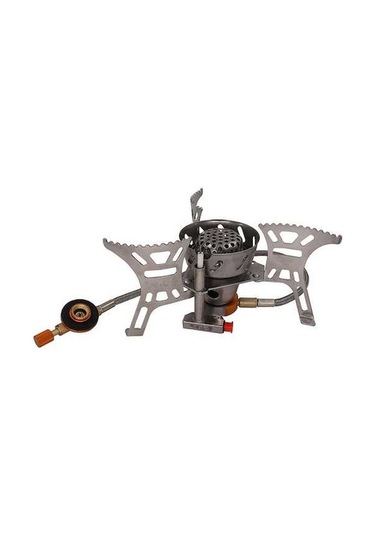 Pazly Taşınabilir Rüzgar Geçirmez Kamp Ocağı, Katlanabilir Split Yanıcı, Çok Renkli Çok Renkli