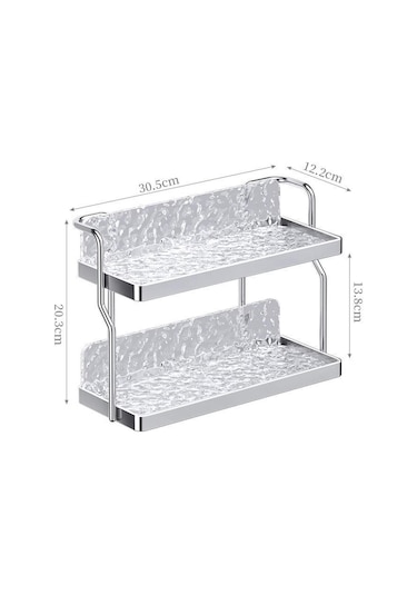 Suntek Ev Depolama Rafı Yurt Yemek Odası Tuvalet B Için Çok