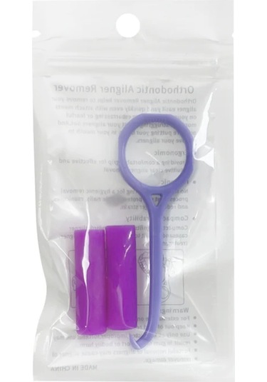 Ortodonti Hizalayıcı Diş Chewies Görünmez Çıkarılabilir Parantez Çıkarıcı Kanca Hizalayıcı Aracı Silikon Tepsi Koltuklar Meyve Aromalı Arduvaz