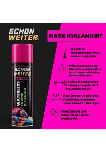 Susuz Motor Temizleme Spreyi 500 Ml Schön Weiter
