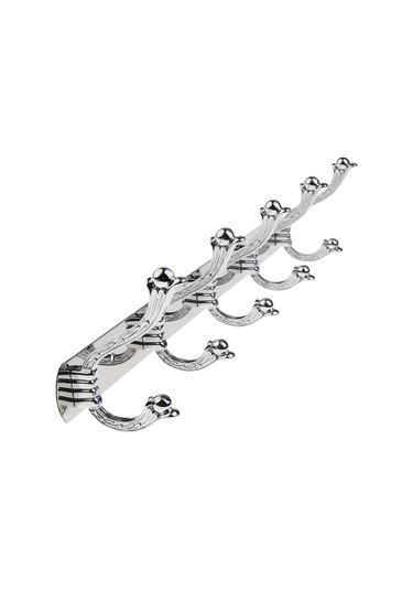 Suntek Duvara Monte Güçlü 5 Kancalı Raf Kanca Ceket Anahtar Elbise Havlu Askısı 3 Çok Renkli