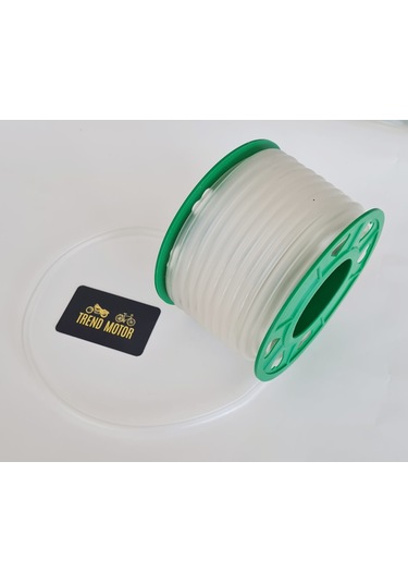 BENZİN HORTUMU ŞEFFAF (20 METRE) - TÜM MOTORLARA UYUMLU