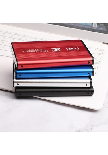 2.5'' Usb 3.0 Harici Sabit Sürücü Taşınabilir Hdd Yüksek Aktarım Hızı Masaüstü/dizüstü Bilgisayar İçin Tak Ve Çalıştır 80 Gb Siyah