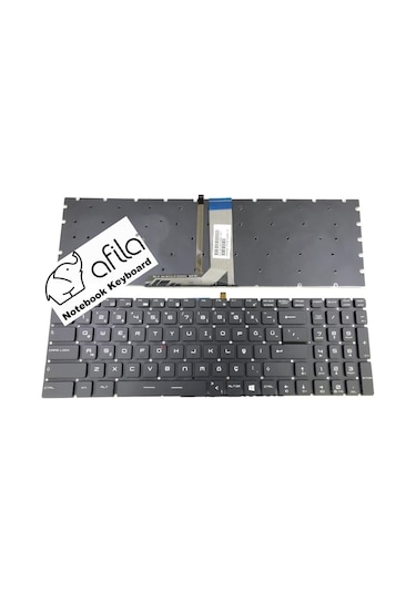 MSI Uyumlu Gs63Vr 6Rf-049Tr Stealth Pro 4K-049Tr Klavye Tr Beyaz Işıklı - 557280008