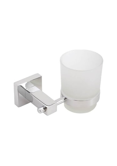 Creavit BS44604 Svida Diş Fırçalığı Camlı Krom