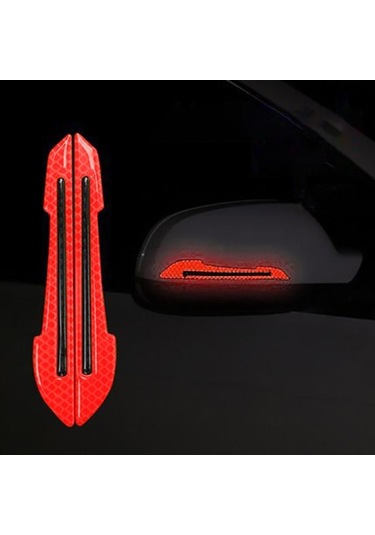 Kırmızı Mini Çarpışma Önleyici Koruyucu Çıkarılabilir Esnek Güvenlik Uyarısı