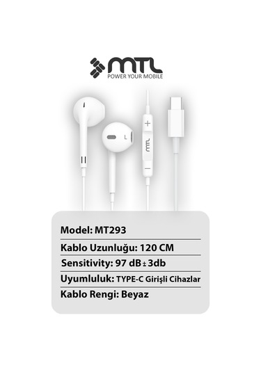 Samsung A06 / A16 / A26 / A36 / A56 Uyumlu Type-c Kulaklık Mt293a6series Diğer