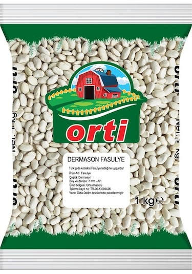 Orti Dermason Fasulye 1 KG