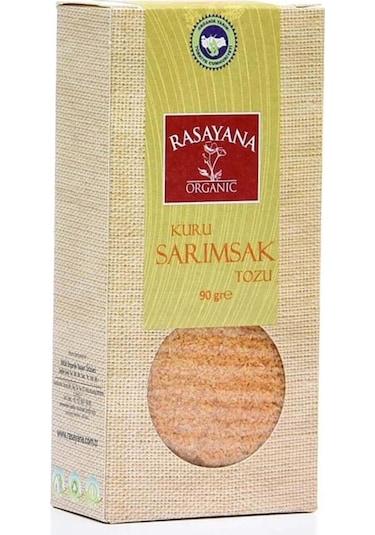 Rasayana Organik Kuru Sarımsak Tozu 90 G
